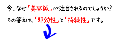 美容鍼の効果