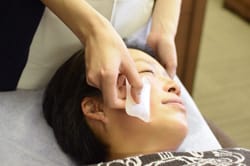 かっさの施術