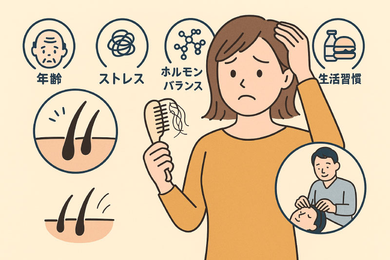 抜け毛に鍼灸は効果ある!?
