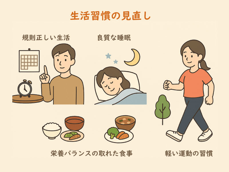 自律神経失調法の改善は生活の見直しから