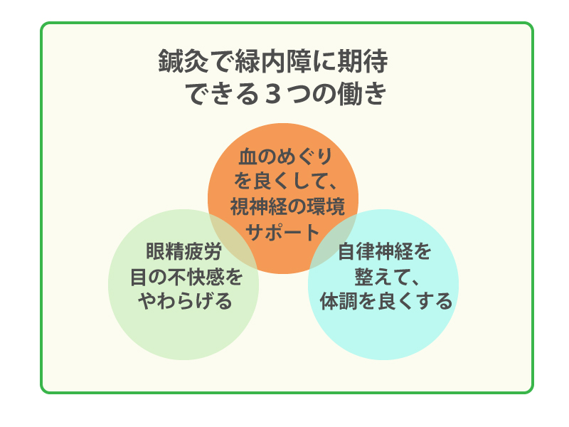 緑内障への鍼灸の効果とは