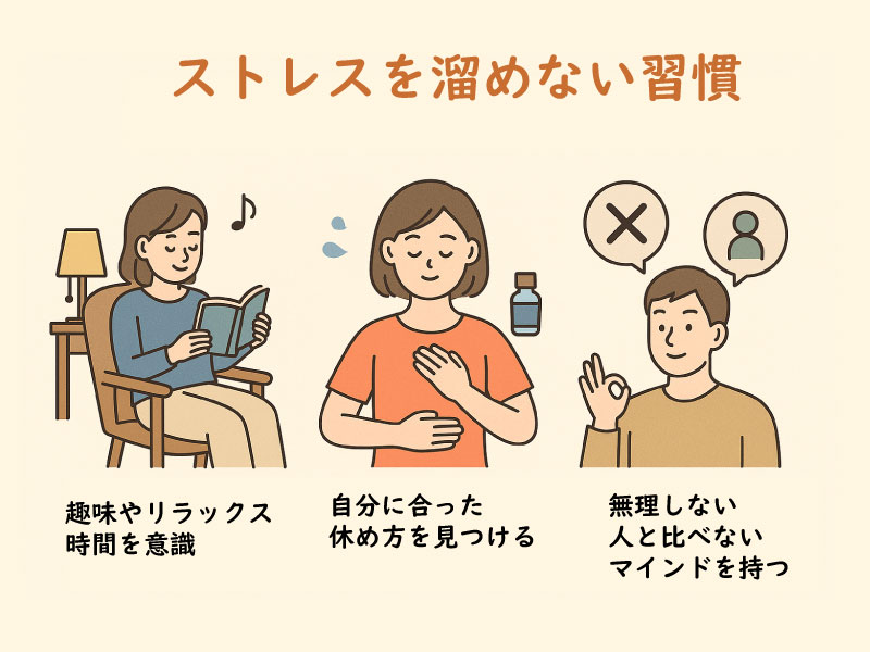 ストレスを溜めない習慣