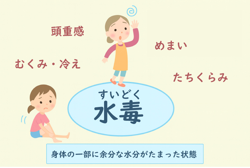 めまいの人に多い水毒