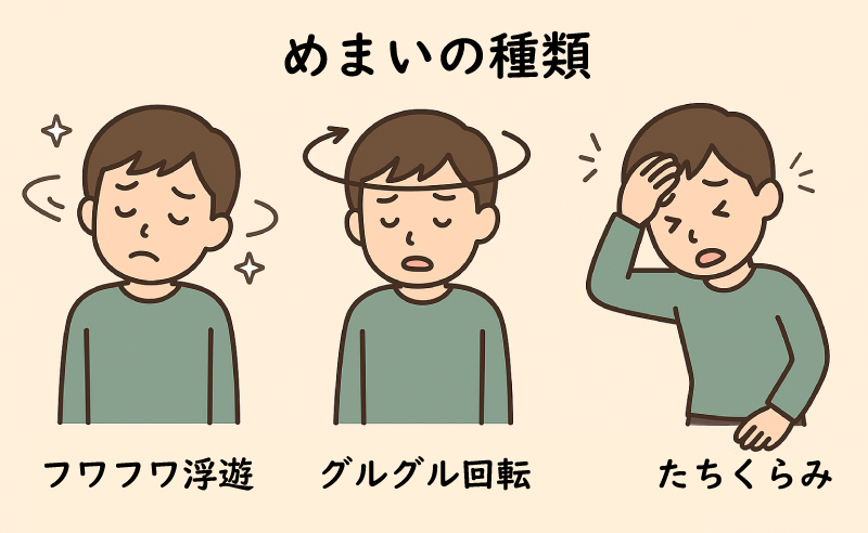 めまいの種類