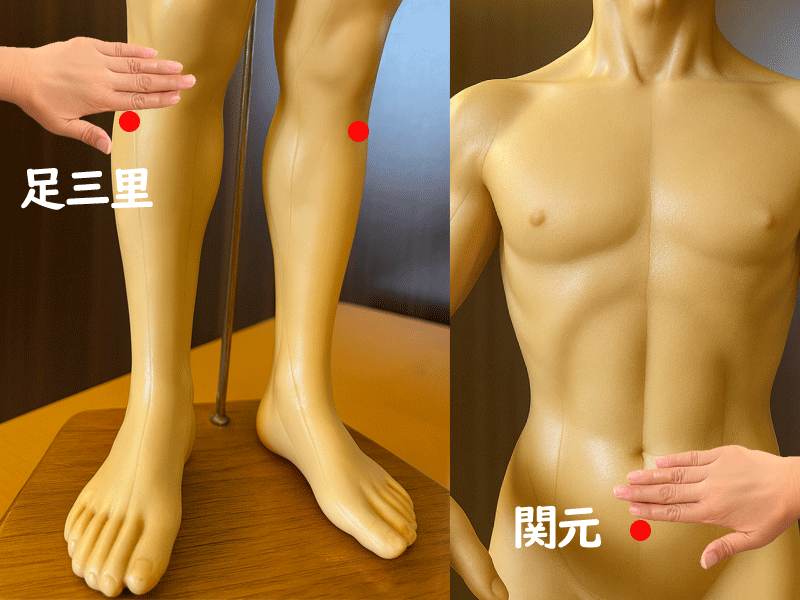 足三里・関元